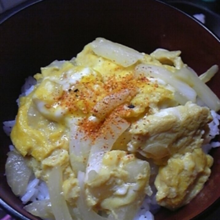 節約！でもおいしい＾＾卵とじ丼